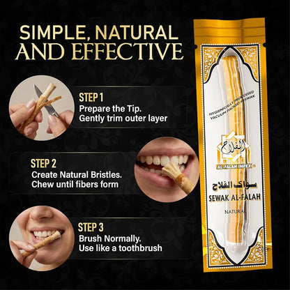 Zyntriga Natural Miswak Stick | Traditional Oral Care