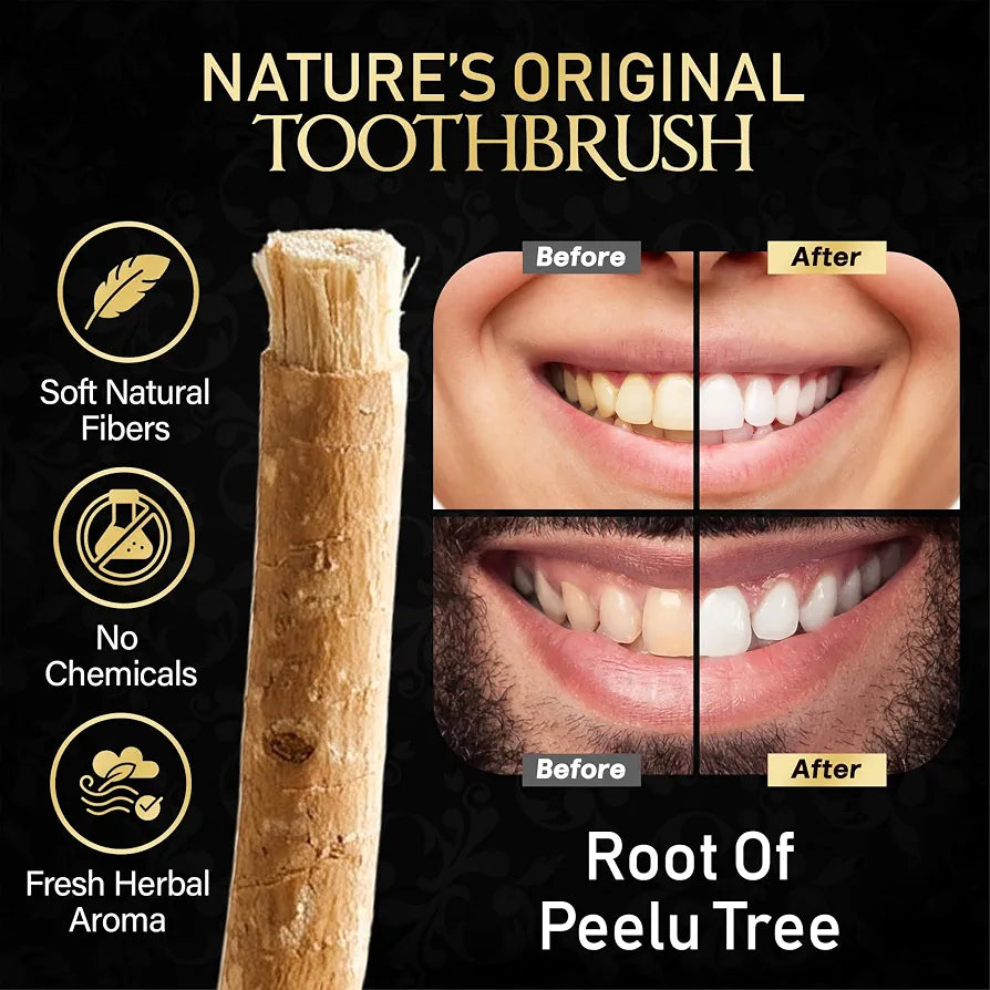 Zyntriga Natural Miswak Stick | Traditional Oral Care